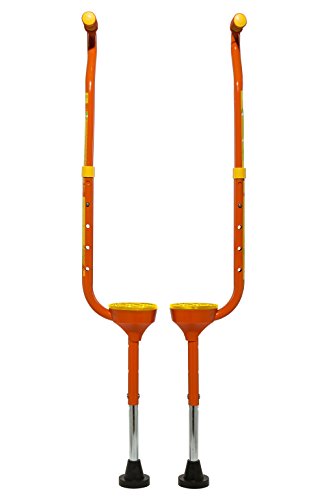 Flybar Maverick Walking Stilts for Juniors, Orange