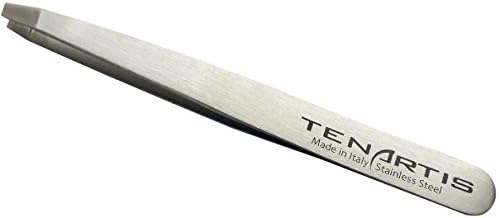 Straight Hair Tweezers Stainless Steel - Tenartis Made in Italy by Tenartis