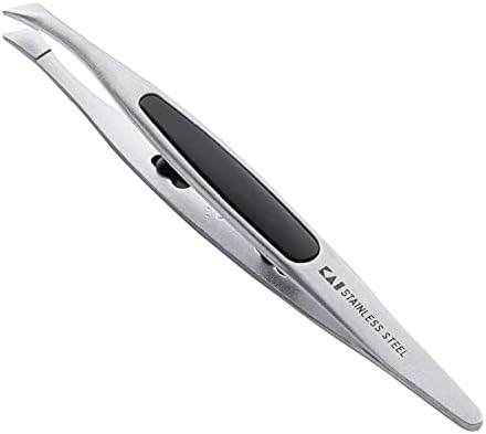Kai Europe Tweezers, Black Handle, 1 Piece