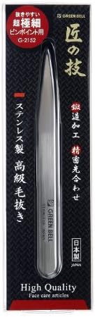 Japan Health and Beauty - Stainless steel luxury tweezers (extra fine)AF27