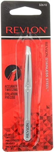 Revlon Stainless Steel Accurate Tweezing 1 ea (Pack of 5)