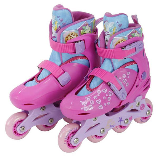 Shopkins Adjustable Inline Girls Skates roller blades