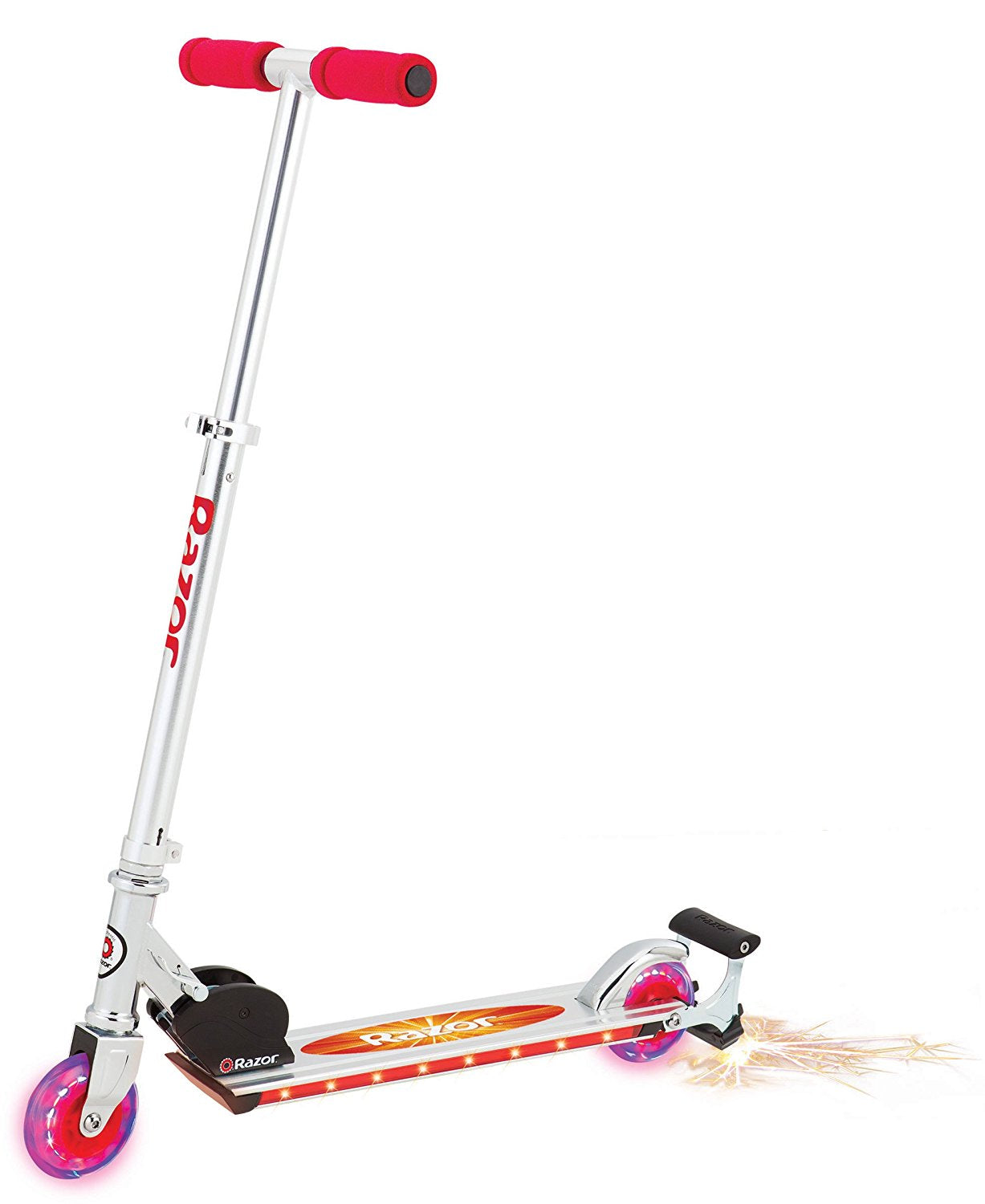 Razor Spark 2.0 Kick Scooter, Red