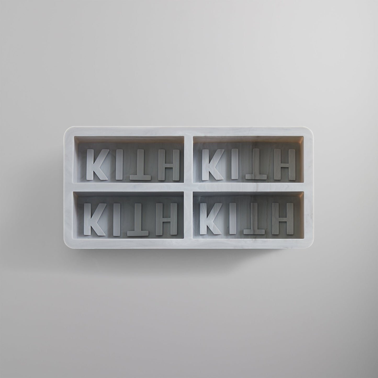 Kithmas Monogram Ice Cube Tray - White