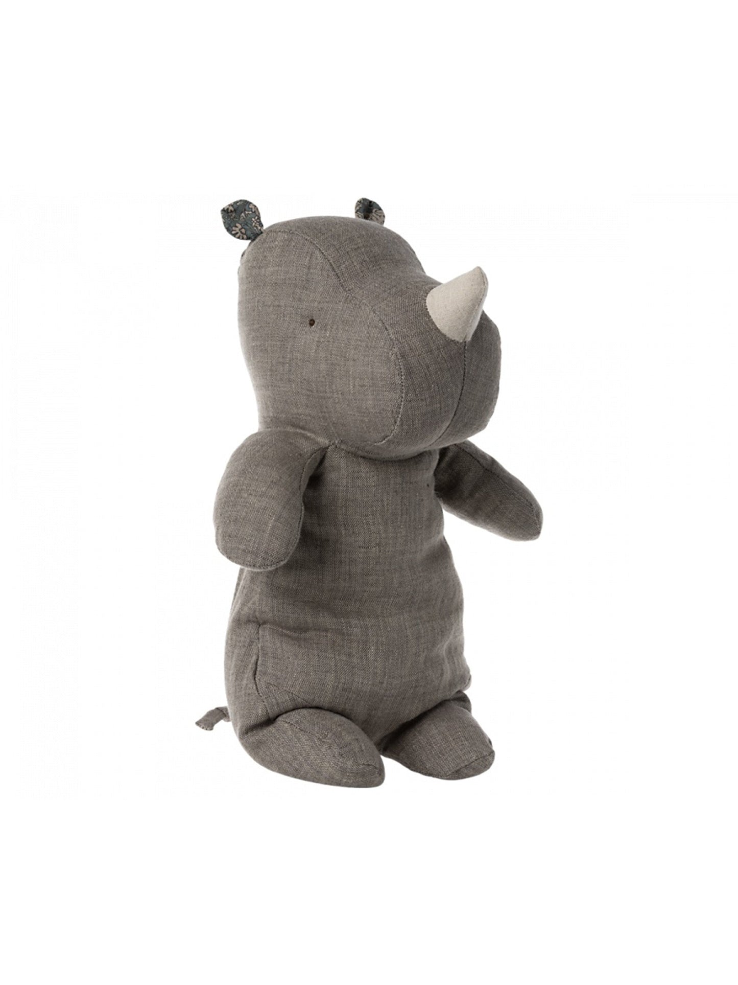 Maileg Safari Friends Medium Rhino Dark Grey