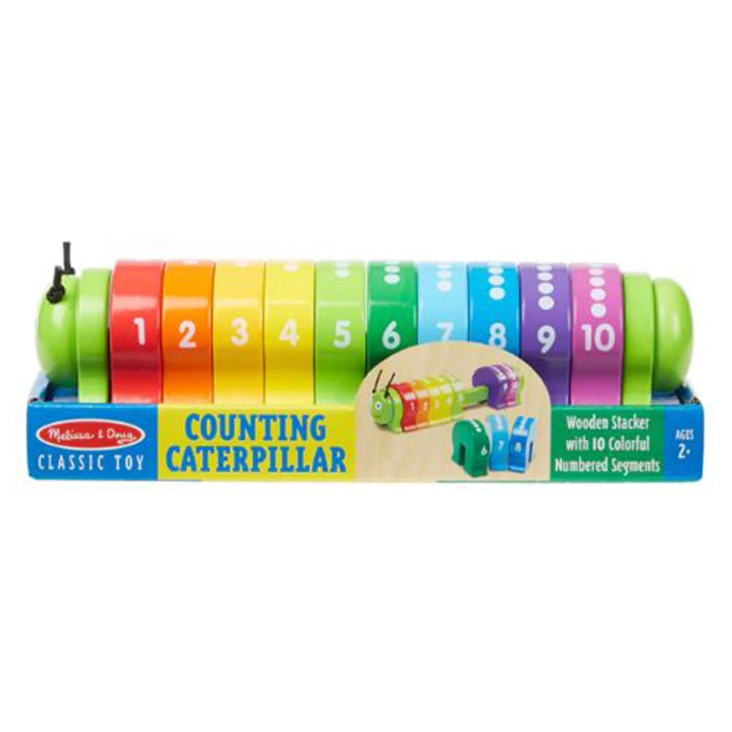 Melissa And Doug Counting Caterpillar Wooden Set