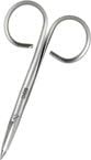 Rubis Stainless Steel Slanted Tweezers with Scissor Handles for Precise Eyebrows and Hair Removal, 1K603, Silver,Rubis Switzerland Swiss Made World Renowned Precision