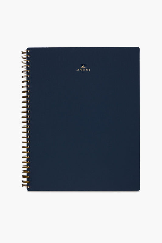 Oxford Blue Lined Notebook