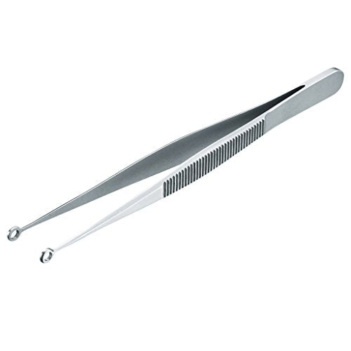 HOZAN 130mm Ring Type Tweezers P-878 for Bearings, jewelry, odd-shaped objects