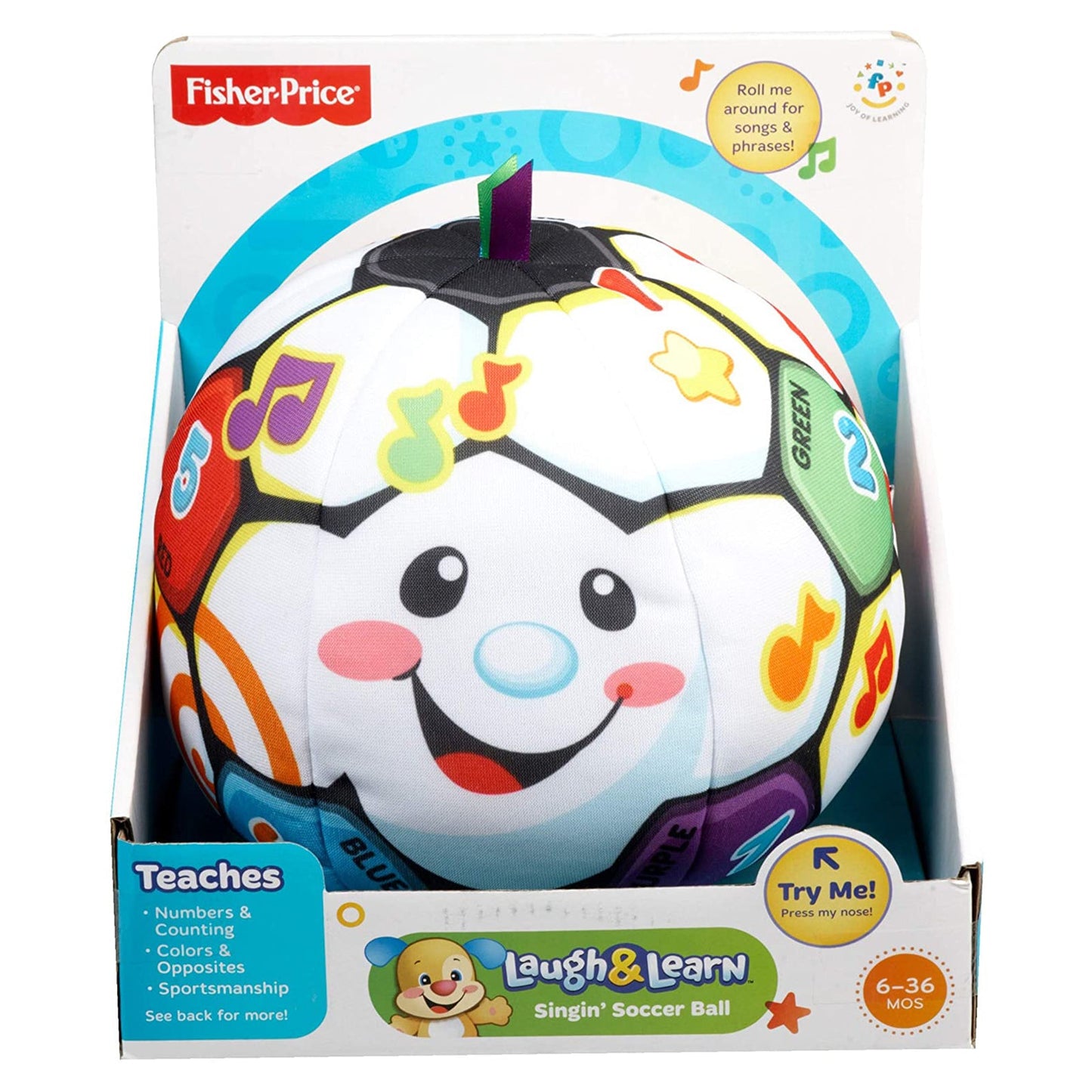 Fisher Price Singin' Soccer Ball