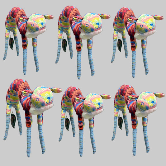 MEOW WOLF Bearret Stuffed Plushie Pack of 6 (New)