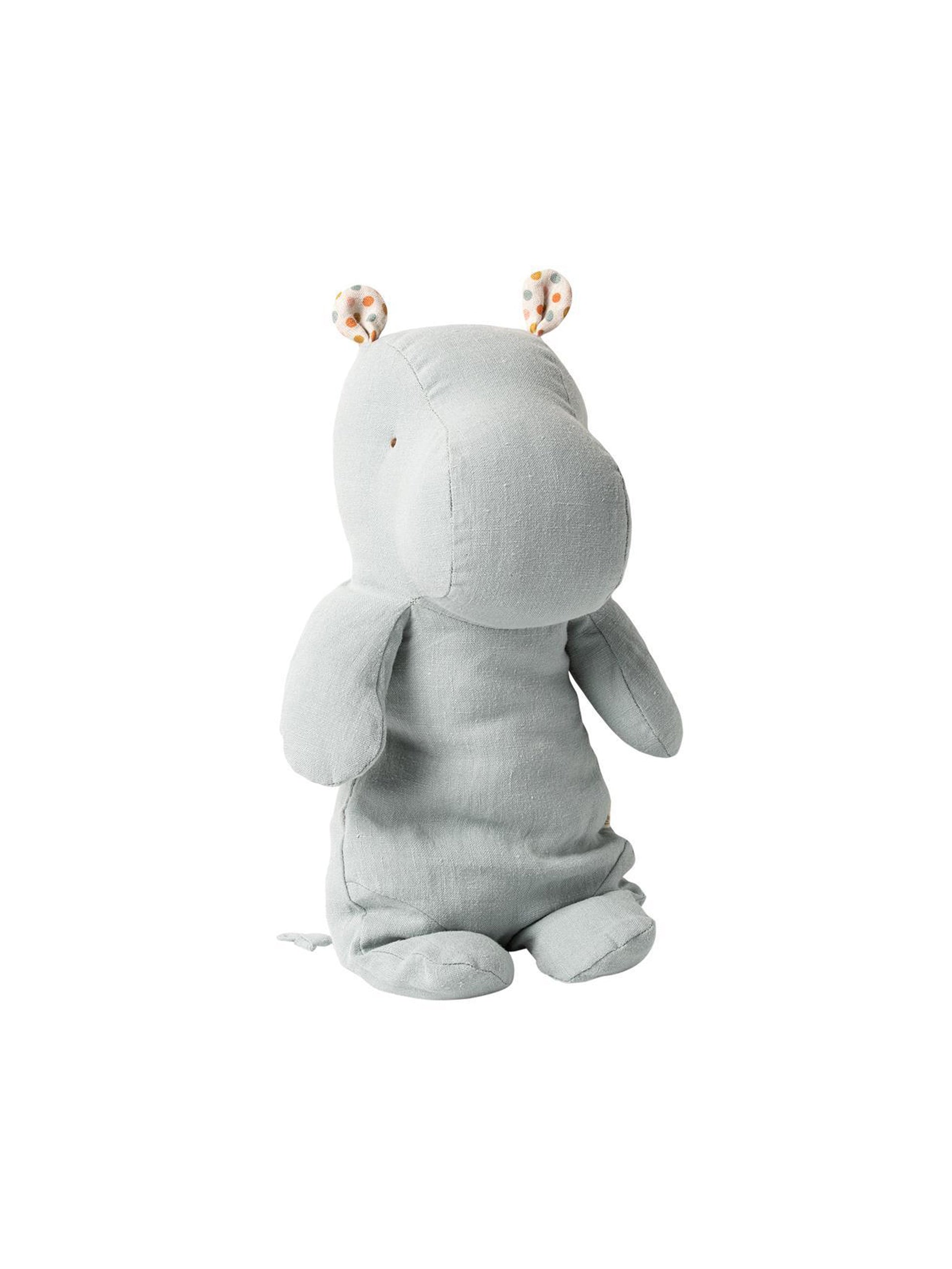 Maileg Safari Friends Medium Hippo Blue Grey Weston Table