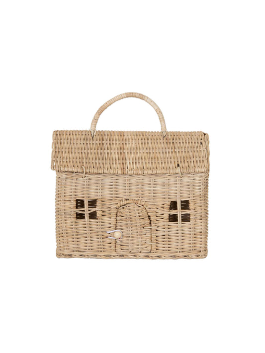 Olli Ella Casa Clutch Straw