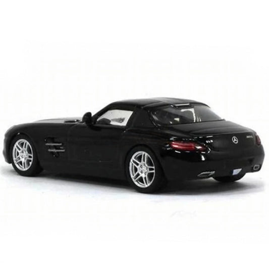 Collectible Black Mercedes Benz Scale 1:14 with Lights and Remote Control - Model SLS AMG