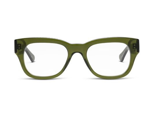 Miklos Reading Glasses, Heritage Green Eyeglasses Caddis 0.0