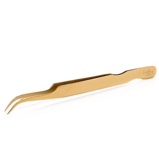 Gold Crush Lash Tweezer